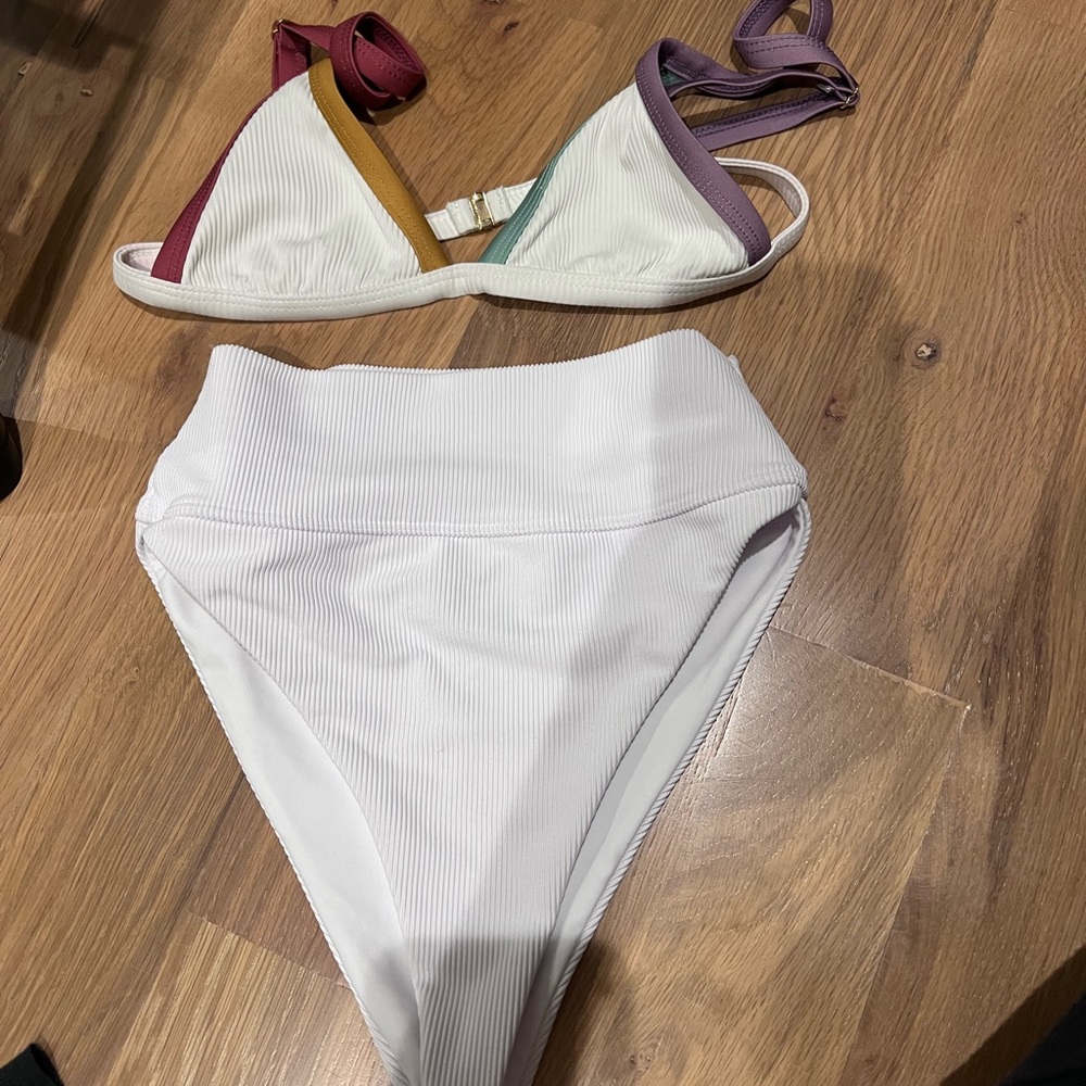 Beach Riot Multicolor Bikini Top
